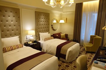 Double room at the Tokyo Station Hotel