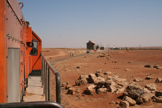 Damascus-Amman train, between Deraa and Mafraq