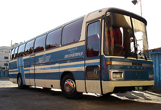 JETT bus from Amman to Damascus