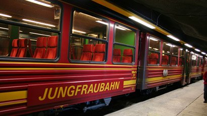 Jungfraubahn stop at Eigerwand