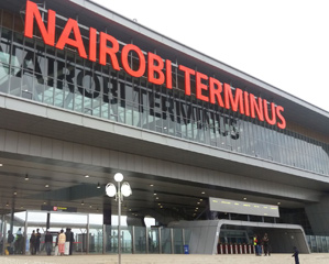 Nairobi SGR Terminus main entrance
