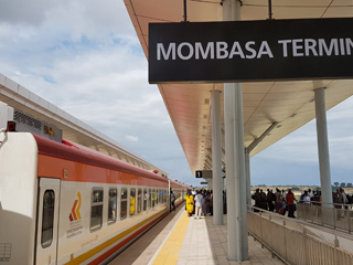 Arrived in Mombasa