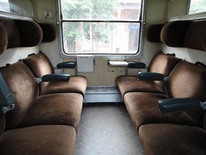 Seats on the Pristina-Skopje train