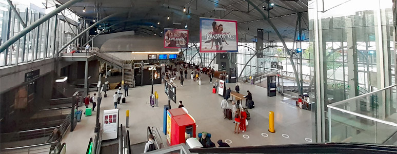Lille Europe station, Hall 2