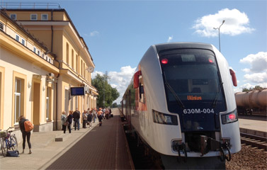Klaipeda to Vilnius train
