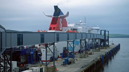 Stena Line ferry at Cairnryan