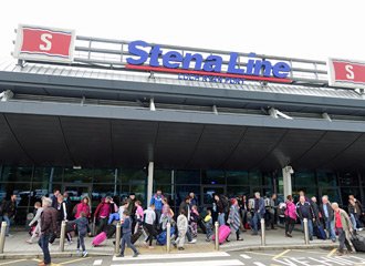 Ferry terminal at Cairnryan