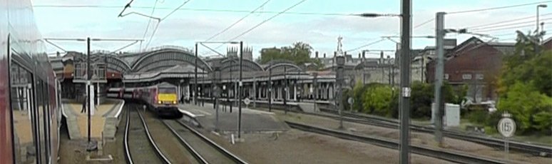 Approaching York station