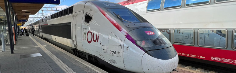 TGV Duplex at Luxembourg