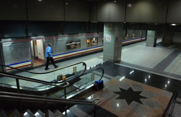 KTM InterCity platforms at KL Sentral