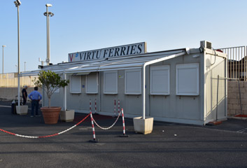Virtu Ferries port office, Pozzallo