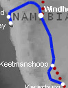 Train service in Namibia