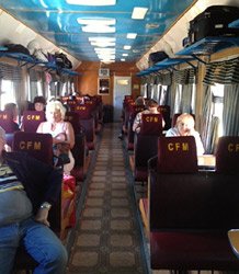 Seats on the Chisinau to Odessa train