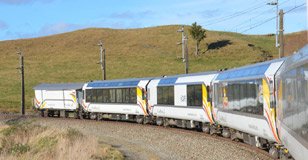 Northern Explorer train from Auckland to Wellington