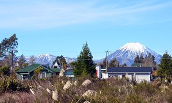 Scenery from the Northern Explorer train to Wellington