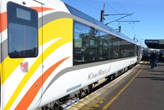 Auckland to Wellington on the 'Northern Explorer' train...  Photo James Chuang