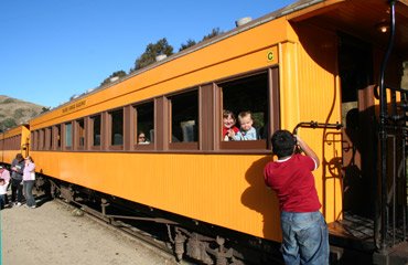 A trip on the Taieri Gorge Railway en route from Dunedin to Queenstown