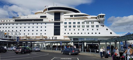 Ferry arrived in Oslo