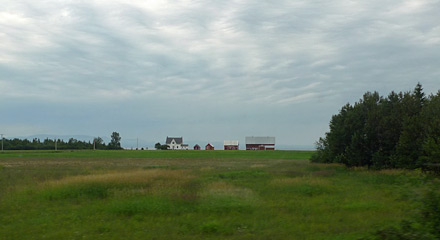 Rural farmland
