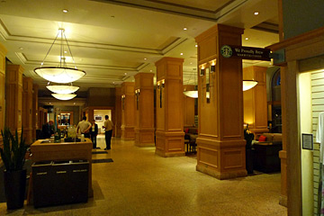 Hotel lobby