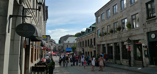 Montreal old quarter