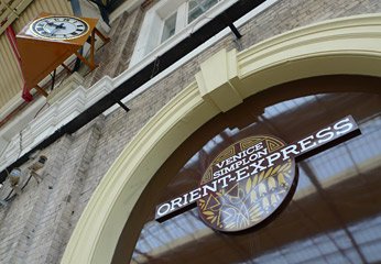 The Venice Simplon Orient Express office at London Victoria