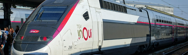 TGV Duplex from Paris to Nice