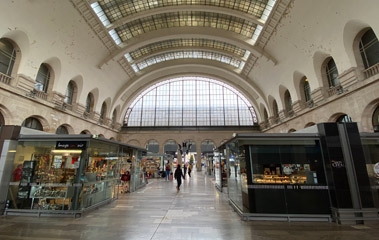 Paris Gare de l'Est eastern hall