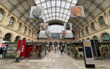 Paris Gare de l'Est western hall