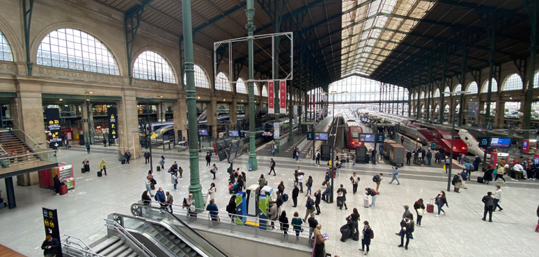 Paris Gare du Nord station concourse