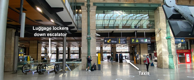 Paris Gare du Nord station concourse