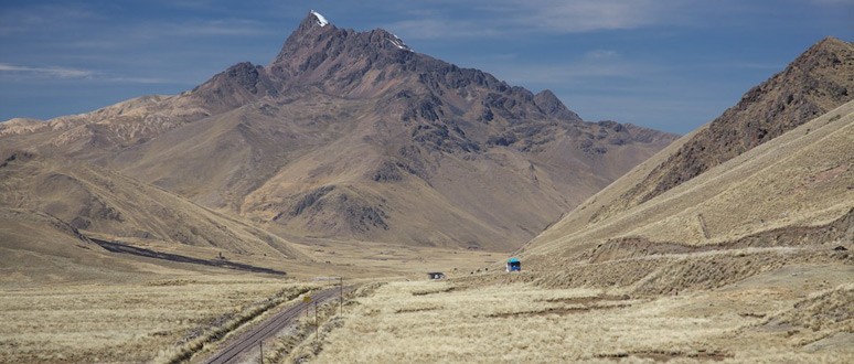 Scenery along the Cusco to Puno train line