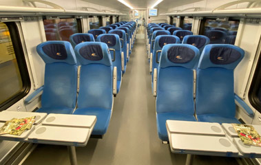 Intercity train 2nd class