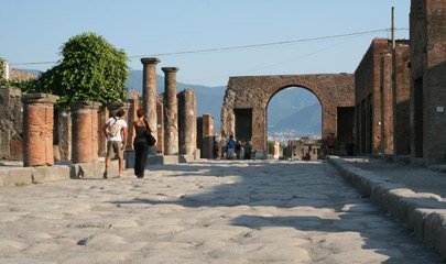 Street in Pompeii