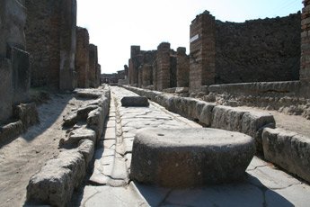 A street in Pompeii