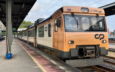 Vigo to Porto train