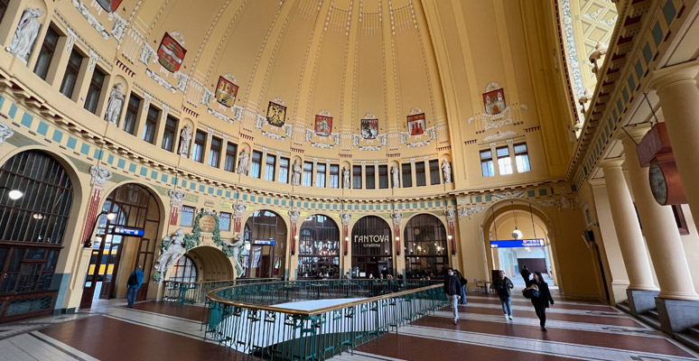 Original historic station entrance