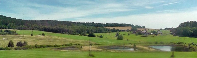 More scenery from the Prague to Munich train