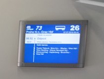 Train information screen