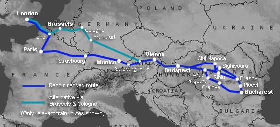 How to travel from Bucharest & Romania