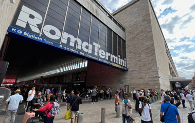 North side of Roma Termini