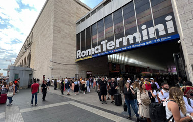 North side of Roma Termini