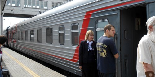 Typical Russian train
