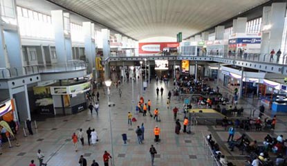 Inside Johannesburg Park station