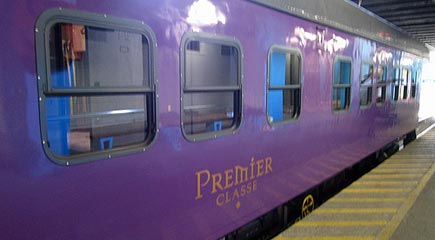 Premier Classe train exterior