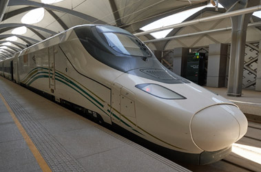 Train to Mecca at Jeddah Airport