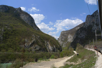 By train from Belgrade to Bar