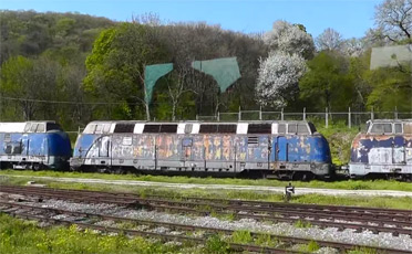 Locomotives that once pulled Tito's train