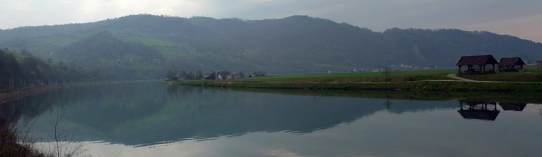 Scenery between Ljubljana, Zagreb & Belgrade