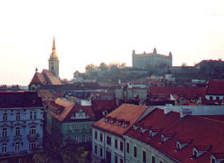 Take the train to Slovakia - Bratislava cathedral and castle